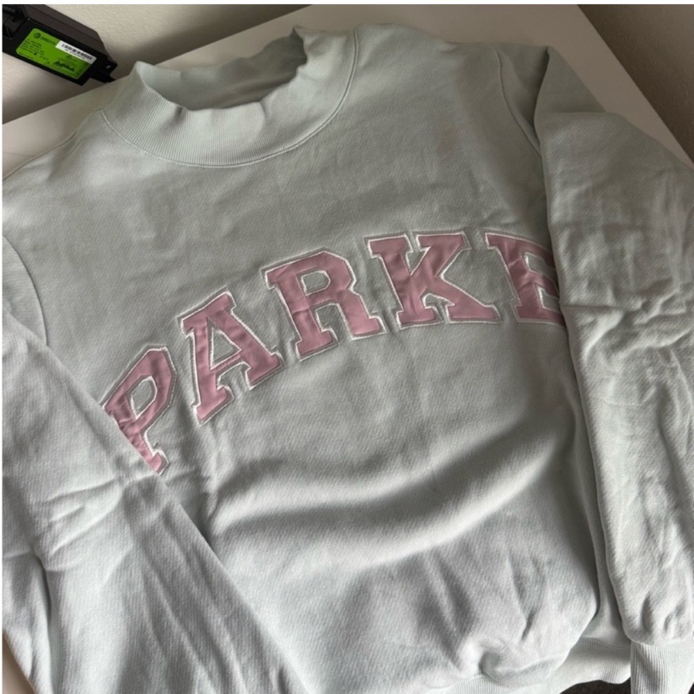 PARKE Something Blue + Sprinkle 🧁 mock neck